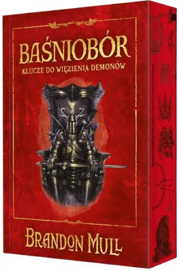 Pakiet Ba�niob�r. Tomy 1-5: Ba�niob�r, Gwiazda Wieczorna wschodzi, Plaga cieni, Tajemnice smoczego azylu, Klucze do wi�zienia demon�w (barwione brzegi) - Brandon Mull