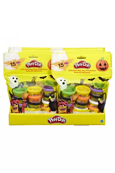 Hasbro Ciastolina Play-Doh Worek na Halloween 15 mini puszek