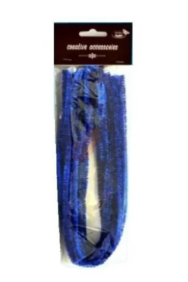 Galeria Hobby Druty chenille niebieskie 9 mmx50 cm