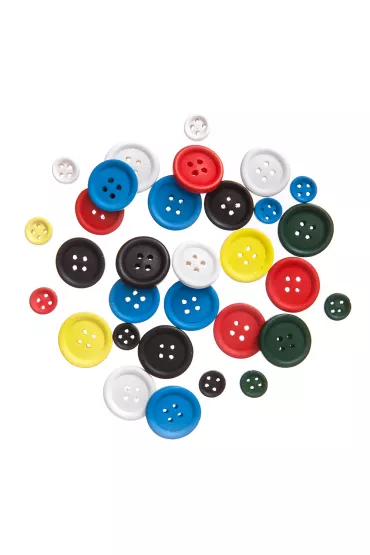 Dalprint Guziki drewniane brights mix 30 szt.