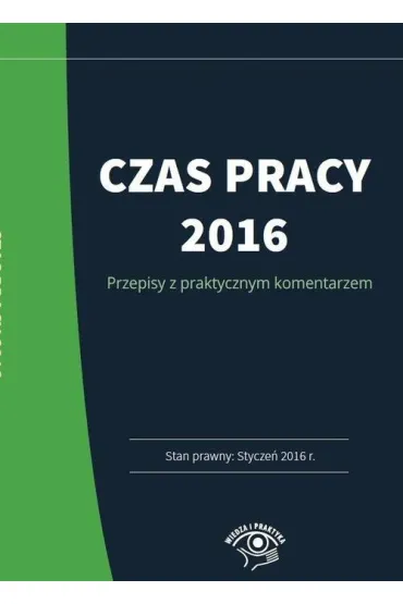 Czas pracy 2016 - Joanna Kaleta