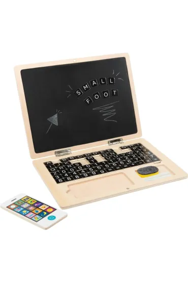 Drewniany laptop z tablic� magnetyczn� small foot