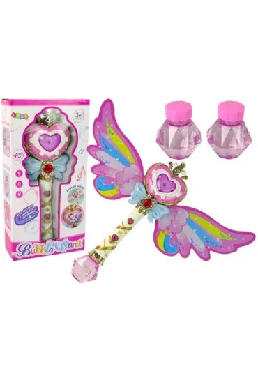 Ba�ki mydlane r�d�ka z �wiat�em i d�wi�kiem LeanToys