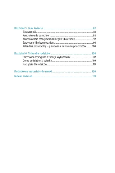 Funkcje wykonawcze �wiczenia dla dzieci - Sharon Grand