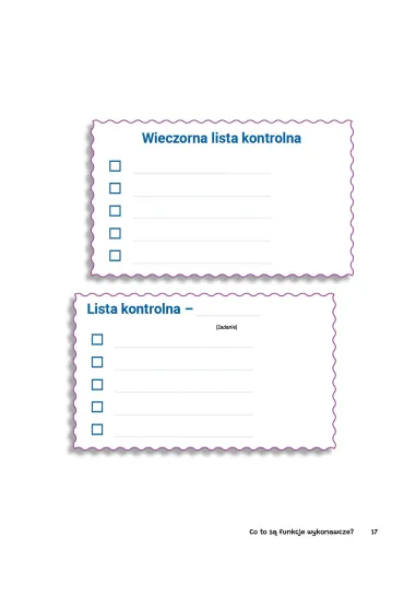 Funkcje wykonawcze �wiczenia dla dzieci - Sharon Grand