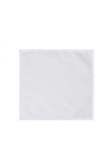 PartyDeco Serwetki materia�owe bia�y 35x35cm