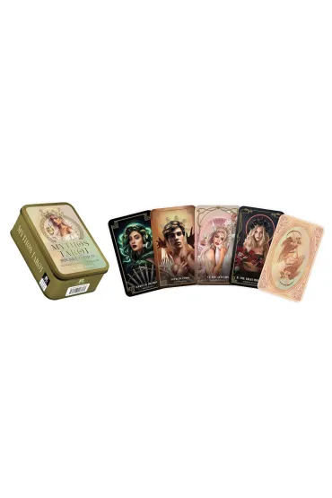 Mythos Tarot, karty w metalowym pude�ku