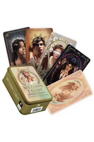 Mythos Tarot, karty w metalowym pude�ku
