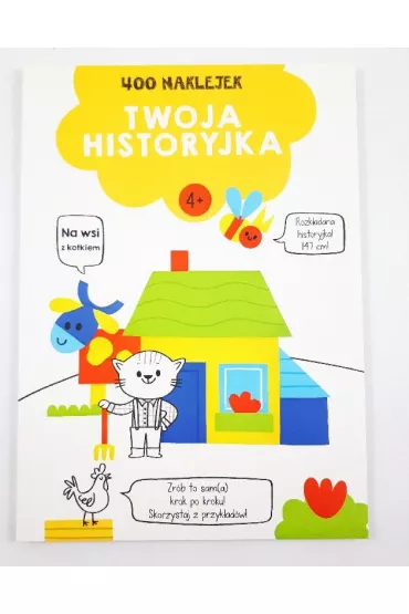 400 naklejek. Twoja historyjka 4+ (��ta)