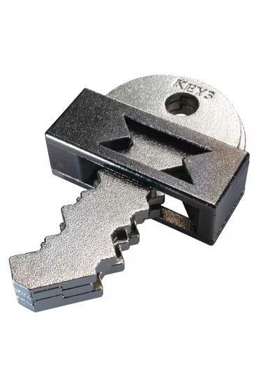 �amig��wka Huzzle Cast Key III poziom 6/6 Hanayama - Oskar Van  Deventer