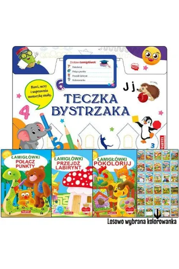 Teczka bystrzaka. Zestaw �amig��wek