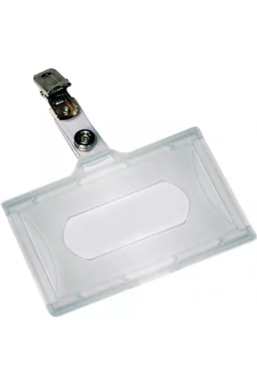 Hasta Teczka z klipsem PP 93x60mm 50 szt.