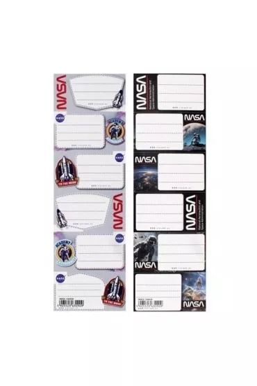 Starpak Naklejki na zeszyt NASA (25 szt)