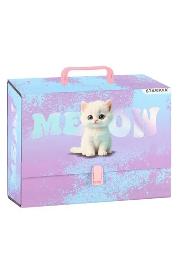 Teczka z r�czk� A4/90mm Cute Kitty STARPAK 583306