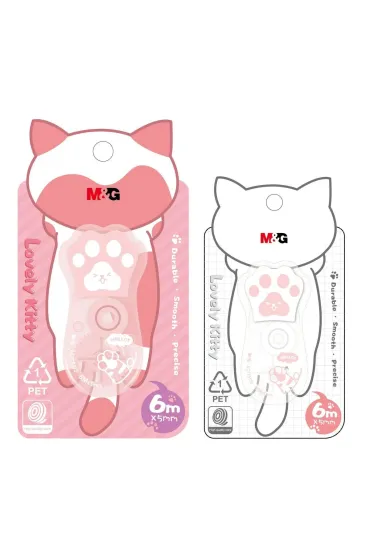 M&G Korektor w ta�mie kocia �apka Lovely Kitty 5mmx6m 6 m