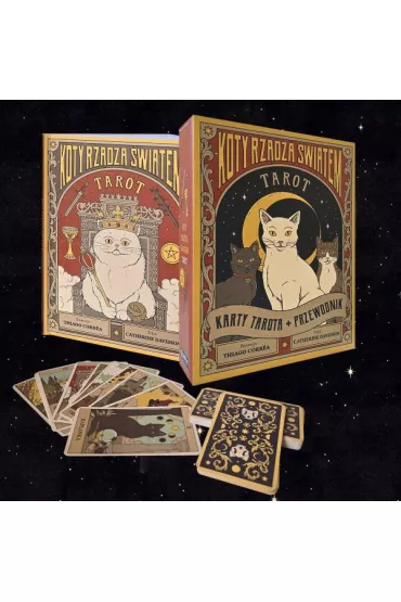 Tarot: Koty rzdz wiatem. Karty + przewodnik - Catherine Davidson