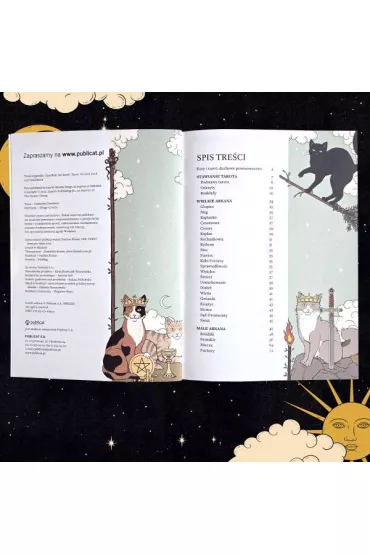 Tarot: Koty rzdz wiatem. Karty + przewodnik - Catherine Davidson