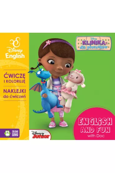 �wicz� i koloruj� z naklejkami z Dosi� - Disney English