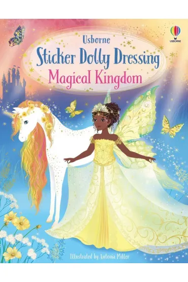 Sticker Dolly Dressing. Magical Kingdom wer. angielska - Fiona Watt, Antonia  Miller