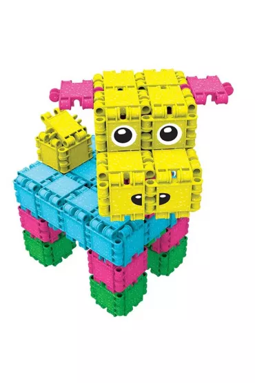 Klocki konstrukcyjne 8w1 - Glitter