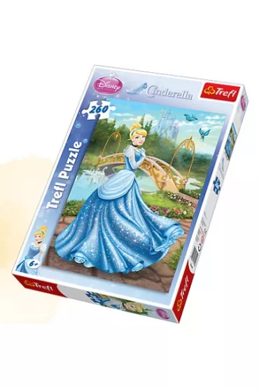 Puzzle 260 el. Cinderella Zaczarowana suknia 13140 Trefl