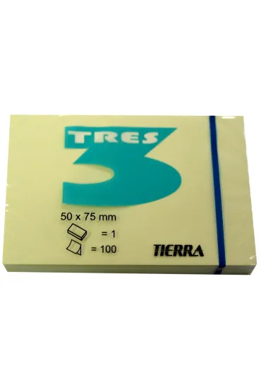 Tierra Group Notes samoprzylepny Tres 50 x 75 mm
