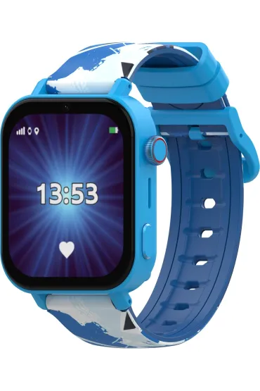 Smartwatch dla dziecka z funkcj� lokalizacji GPS i po��czeniami KiDiZ Premium niebieski