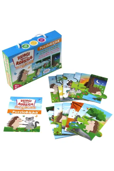 Puzzle Dzieci kontra Rodzice. Puzzlobajka. Przyjaciele Kangur
