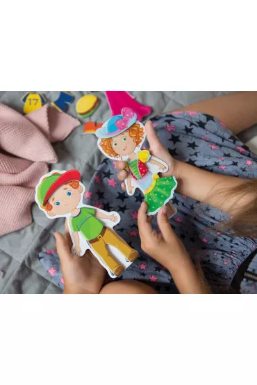 Puzzle Gra magnetyczna - Modnisie Roter Kafer