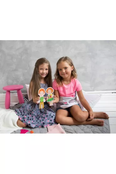Puzzle Gra magnetyczna - Modnisie Roter Kafer
