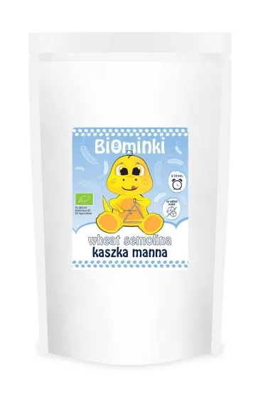 Biominki Kaszka manna pe�noziarnista 500 g Bio