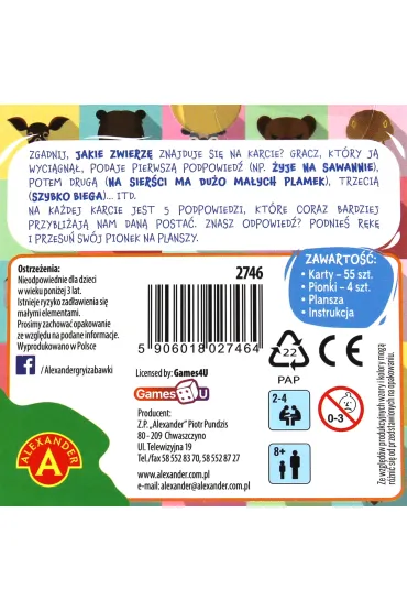 R�ka do g�ry! Zgadnij, co to za zwierz�
