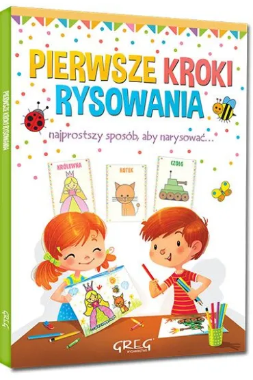 Malowanki z kolorowym wzorem. Pierwsze kroki rysowania. Najprostszy spos�b, aby narysowa�…