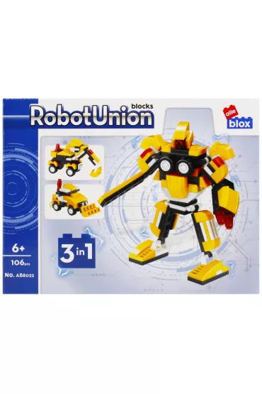 Klocki konstrukcyjne Robot 106 element�w ALLEBLOX