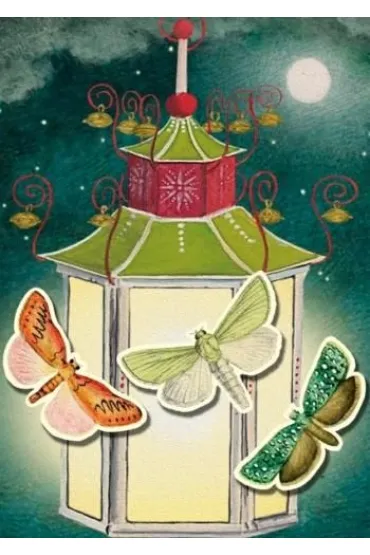 Madame Treacle Karnet B6 POP-UP z kopert� Lampion i �my