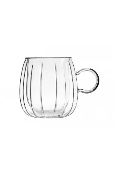 Vialli Design Komplet szklanek z uchem Tulip 8807 2 x 250 ml