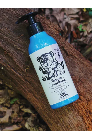 Yope Wood Naturalny �el pod prysznic drzewo gwajakowe, mirra i tonka 400 ml