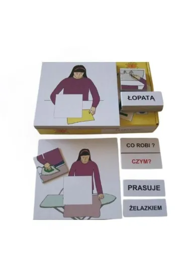 Zestaw dydaktyczny. Co robi? Czym?