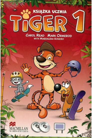 Tiger 1. Moje portfolio. Ksi��ka ucznia do j�zyka angielskiego dla szko�y podstawowej - Magdalena Kondro, Mark Ormerod, Carol Read