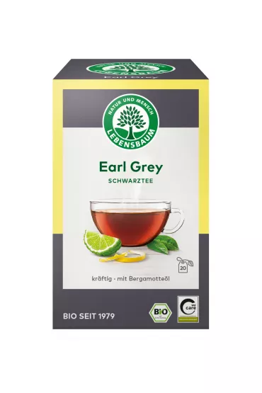 Lebensbaum Herbata Earl Grey ekspresowa 20 x 2 g Bio