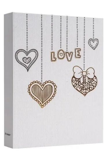 Fandy Fotoalbum kieszeniowy zgrzewany Hearts 1
