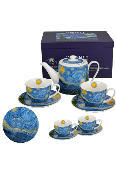 Duo Sp. z o.o. Zestaw dzbanek z fili�ankami STARRY NIGHT Van Gogh 270 ml