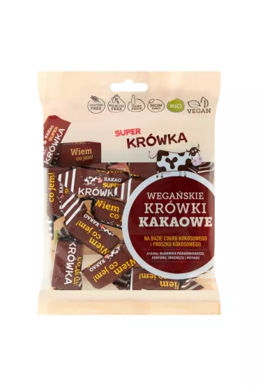 Super Kr�wka Kr�wki bezmleczne kakaowe 150 g Bio