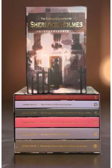 Pakiet The Complete Illustrated Sherlock Holmes. Wordsworth Box Sets wer. angielska - Artur Conan Doyle