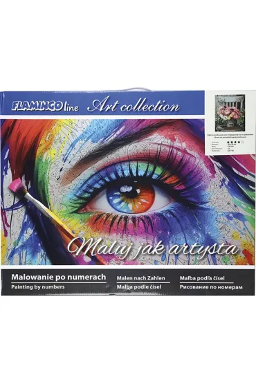 Titanum Malowanie po numerach - Bukiet na krze�le 40x50cm