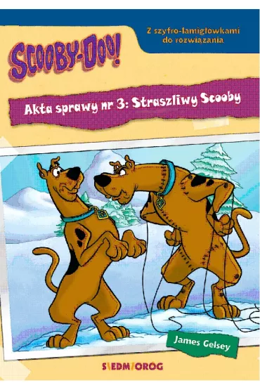 Straszliwy Scooby. Scooby-Doo! Akta sprawy nr 3 - James Gelsey