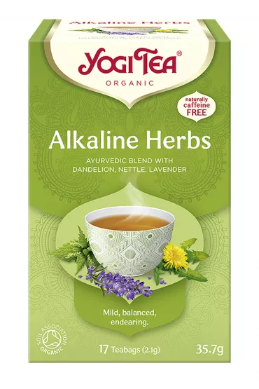Yogi Tea Herbatka zio�a alkaliczne (alkaline herbs) 17 x 2.1 g Bio