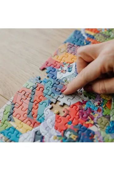 Puzzle 1000 el. Eye-Spy. Sneaky peekers. Amsterdam, The Netherlands Trefl