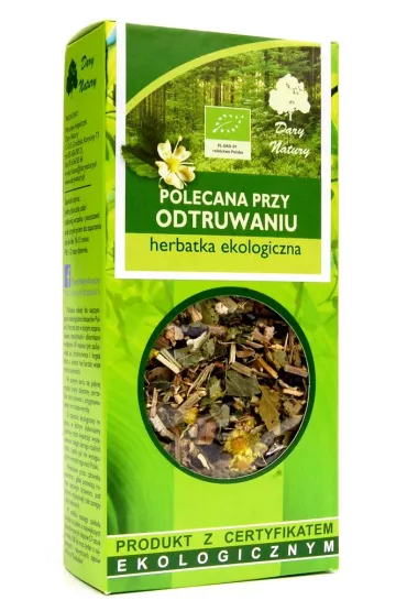 Dary Natury Herbatka polecana przy odtruwaniu 50 g Bio