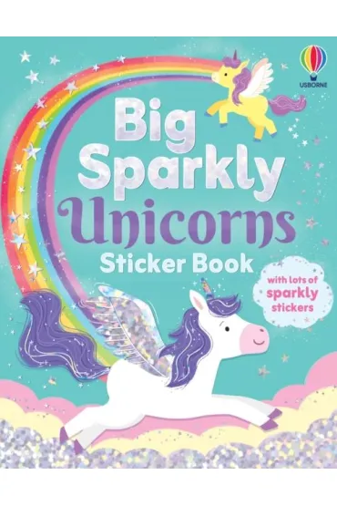 Big Sparkly Unicorns Sticker Book - Kimberley  Kinloch